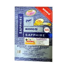 KORES SAPPHIRE CARBON PEPER PACK OF 100 SHEETS